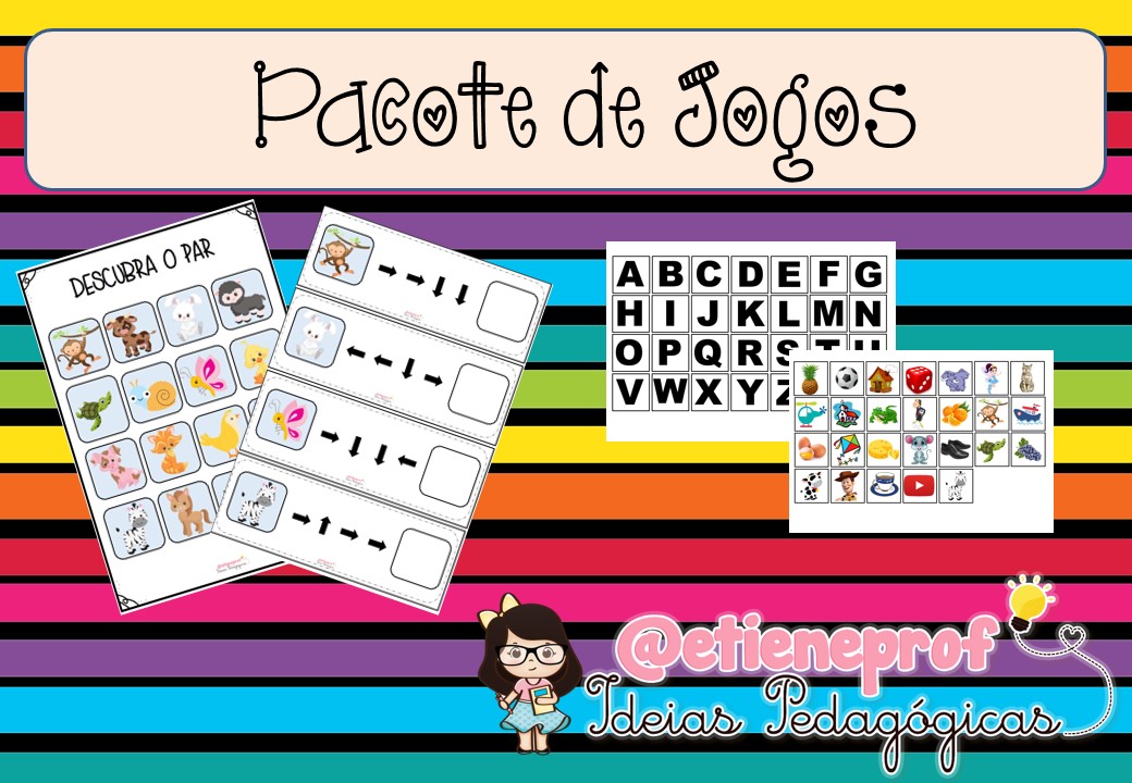 01 Educaçao Infantil Jogos Educativos Pedagogicos Imprimir (2) - Aee  Atendimento Educacional Especializado
